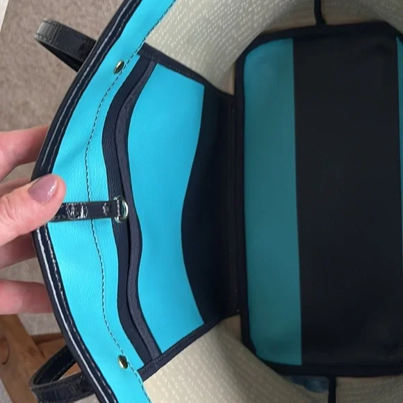 Kate Spade Navy and Blue Modern Tote - Picture 5 of 6